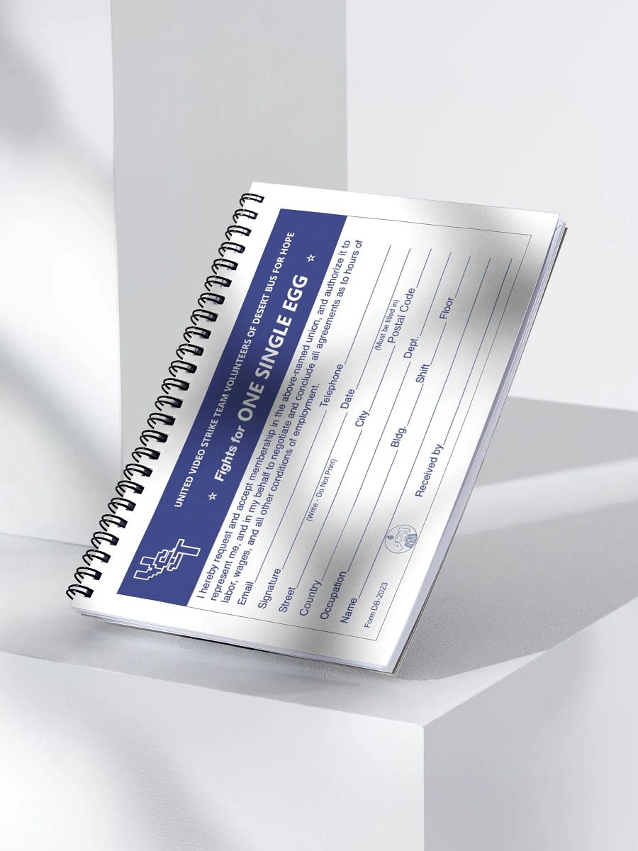 VST Union Card Notebook product image (3)