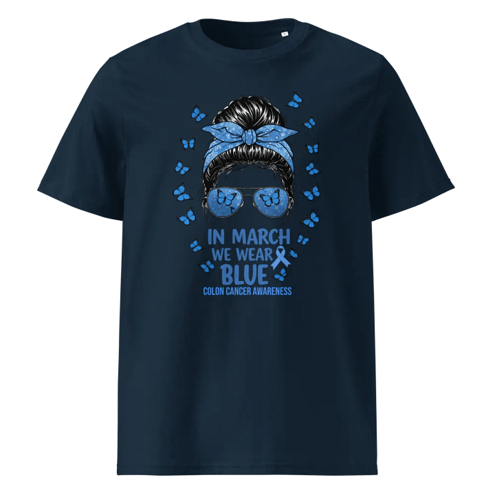 March Blue Wipe Out Colon Cancer Awareness T-Shirt product image (5)