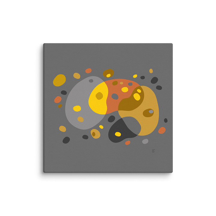 Golden Horizon Canvas - Abstract Image No. 7 product image (1)