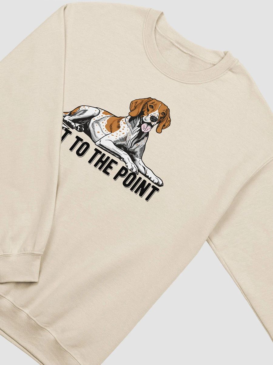 Get to the Point Sweatshirt of an English Pointer(Brown) | Funny Shirt for Pointer Dog Paw-rents product image (21)
