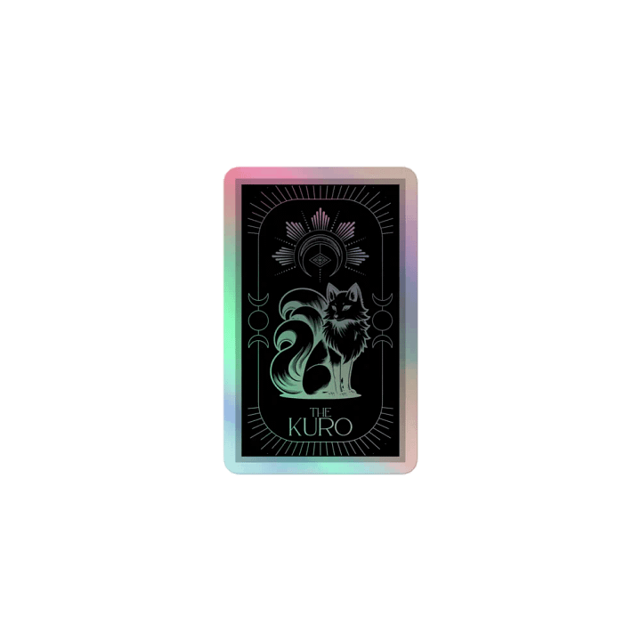 The Kuro Holographic Sticker product image (1)
