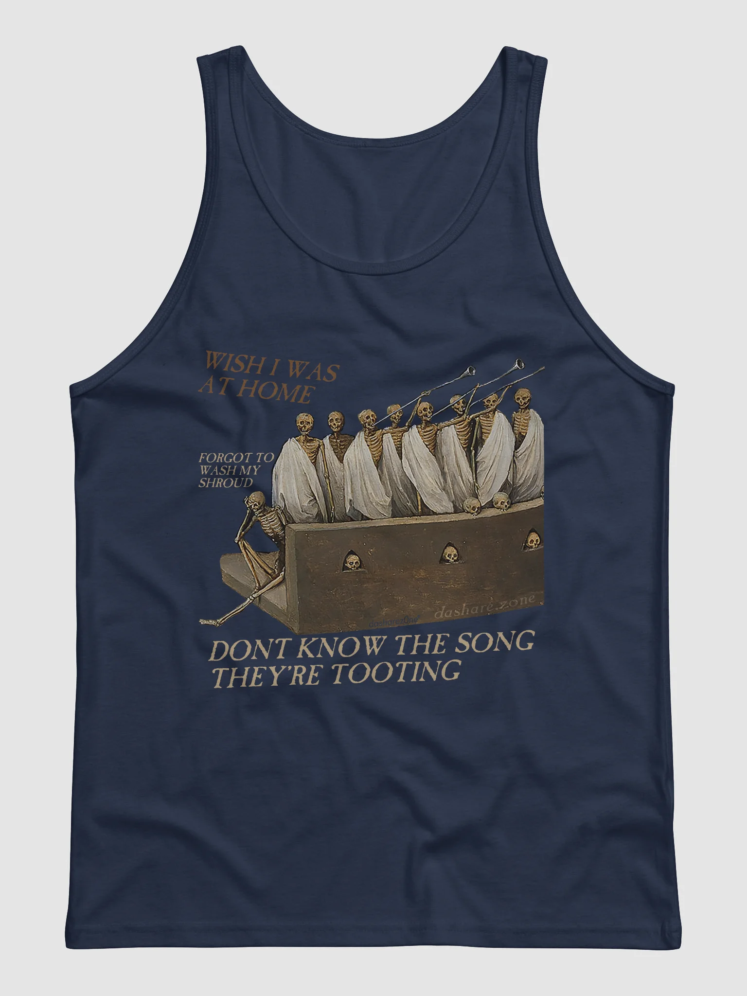 WISH I WAS AT HOME - TANK TOP product image (2)