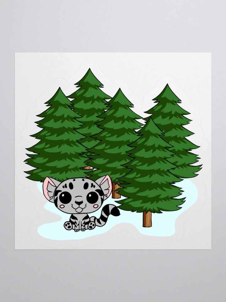 Snow the White Death Cryptikids Sticker product image (3)