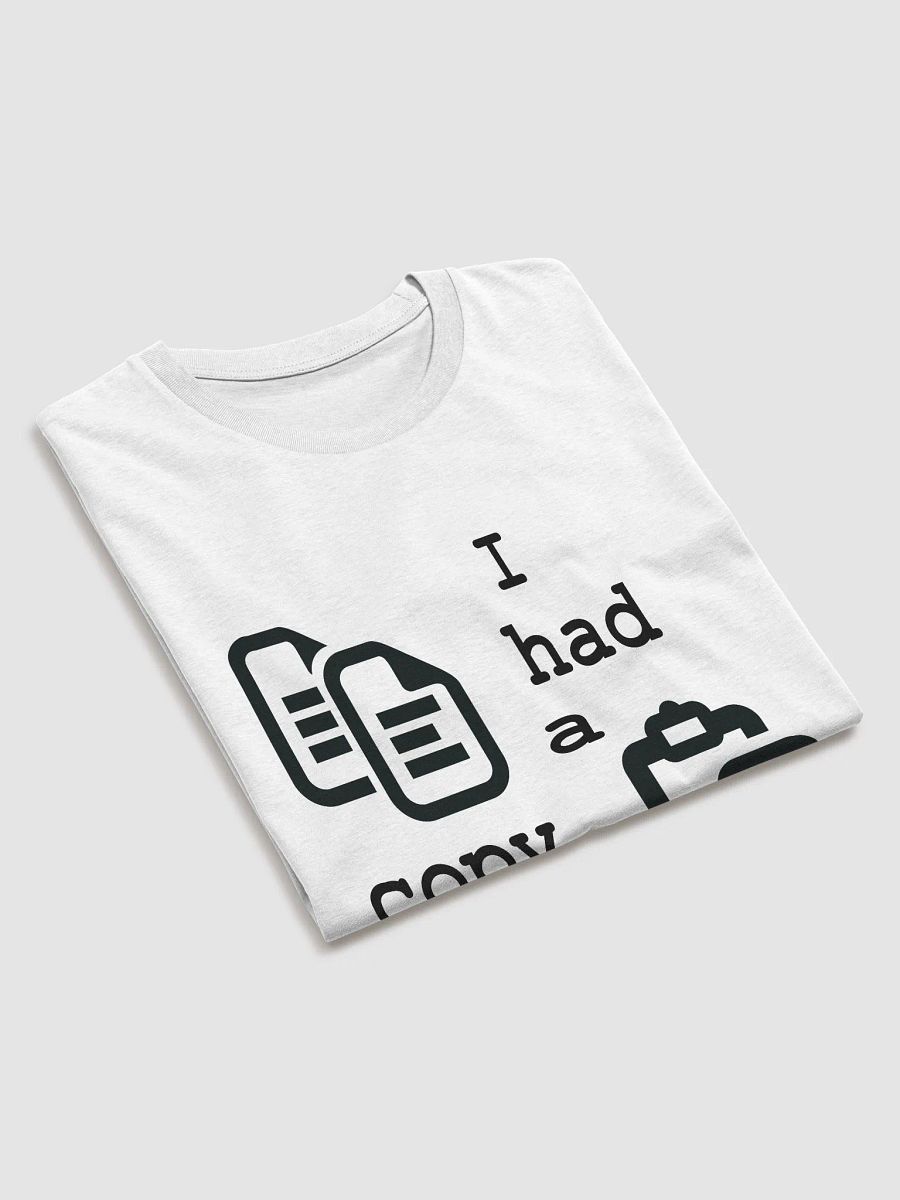I Had A Copy & Paste Education - Black - Stanley/Stella Organic Cotton T-Shirt product image (4)