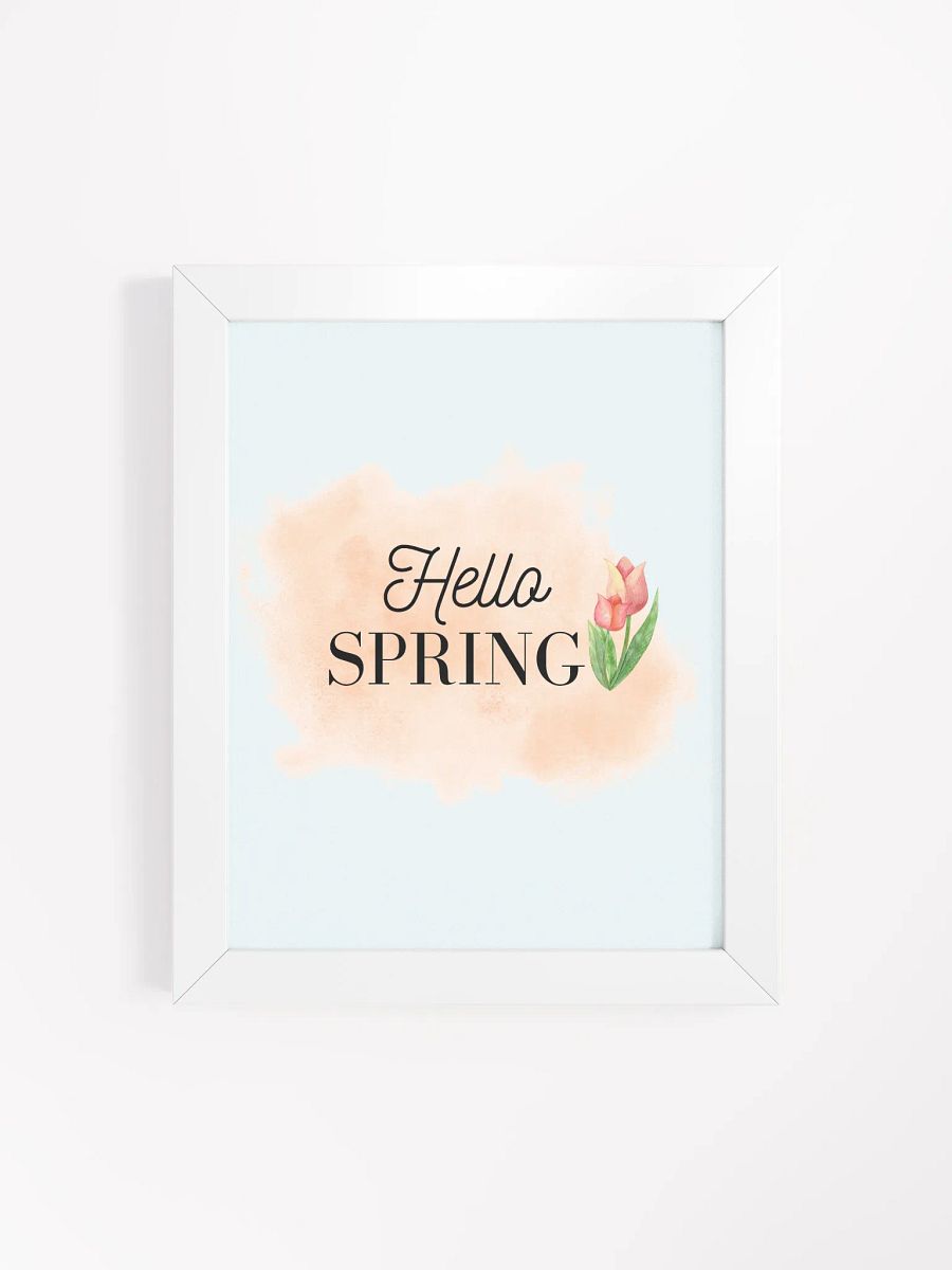 Hello Spring Matte Poster product image (3)