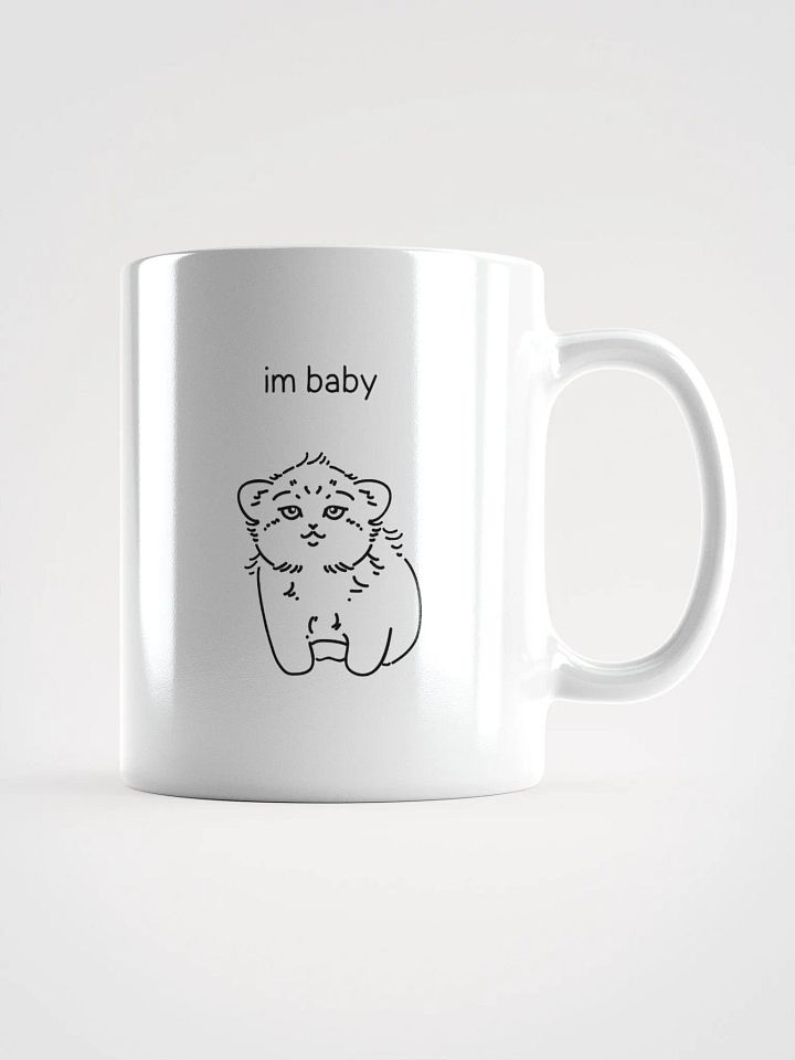 I'm Baby Manul - White Mug product image (2)