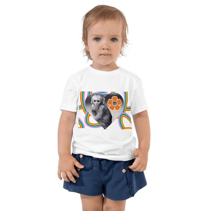 Vervet Monkey Business Toddler Cotton T-Shirt 2 product image (4)
