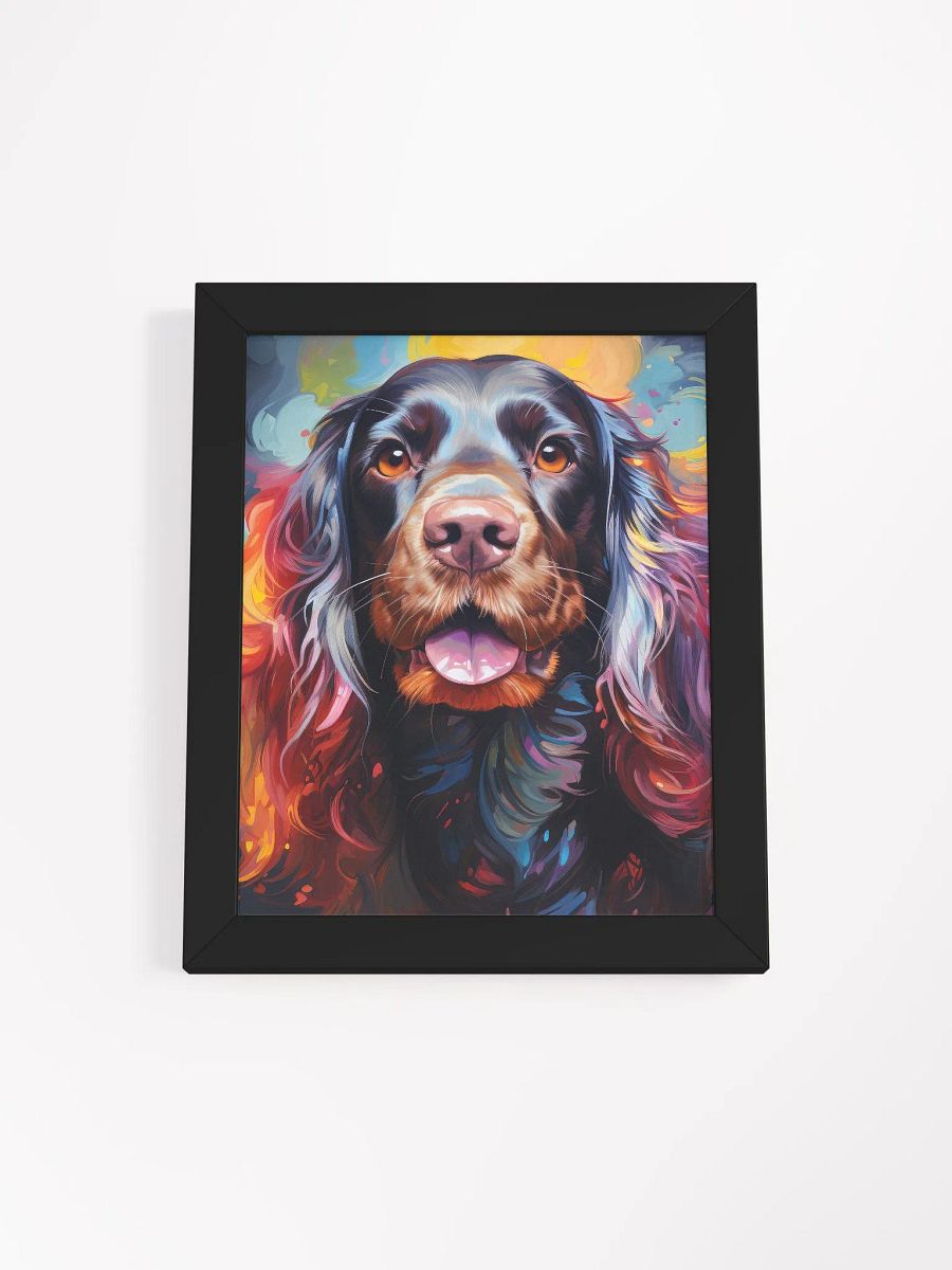American Cocker Spaniel Neon Oil Painting Style Wall Art product image (14)