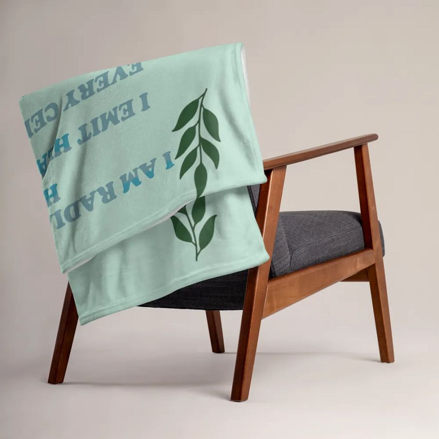 Positive affirmation blanket for good health product image (4)