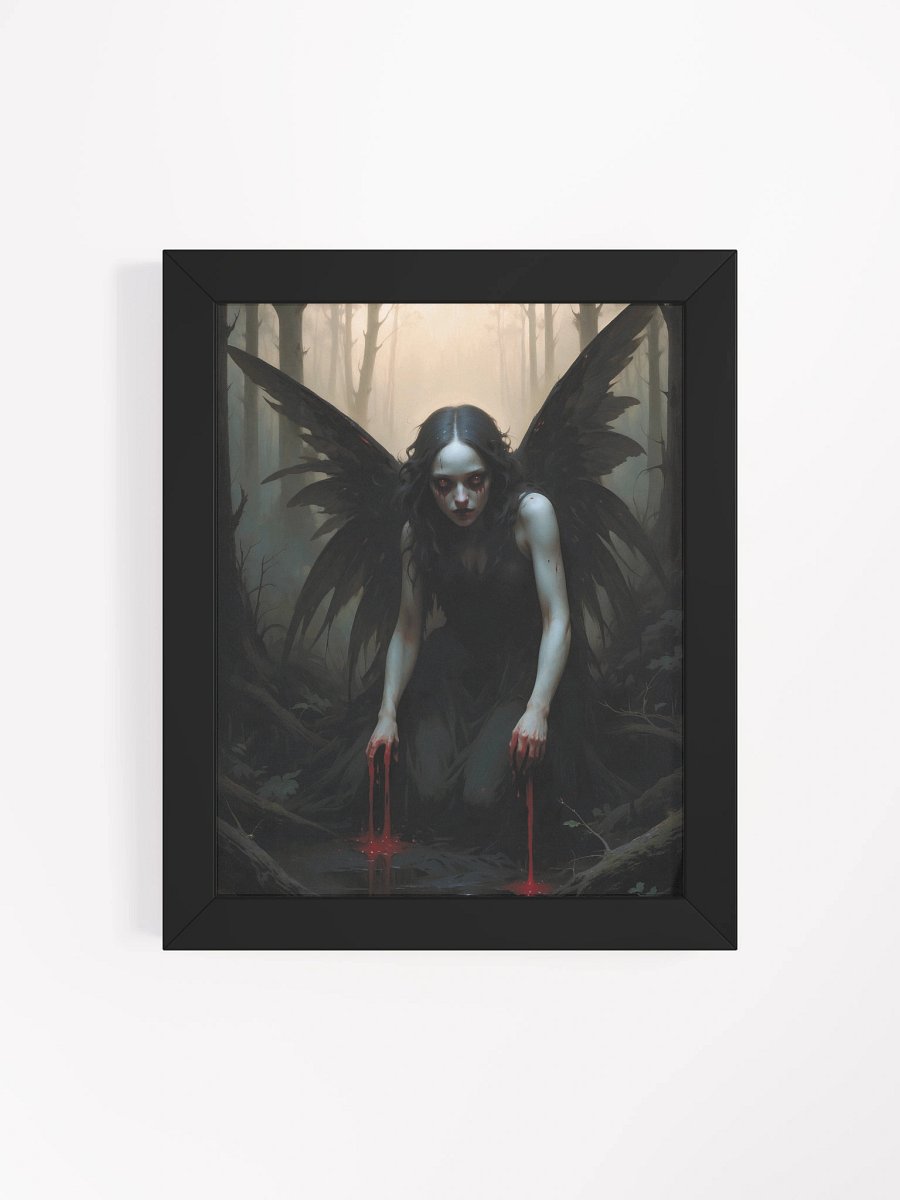 The Mourning Winged One Framed Print product image (22)