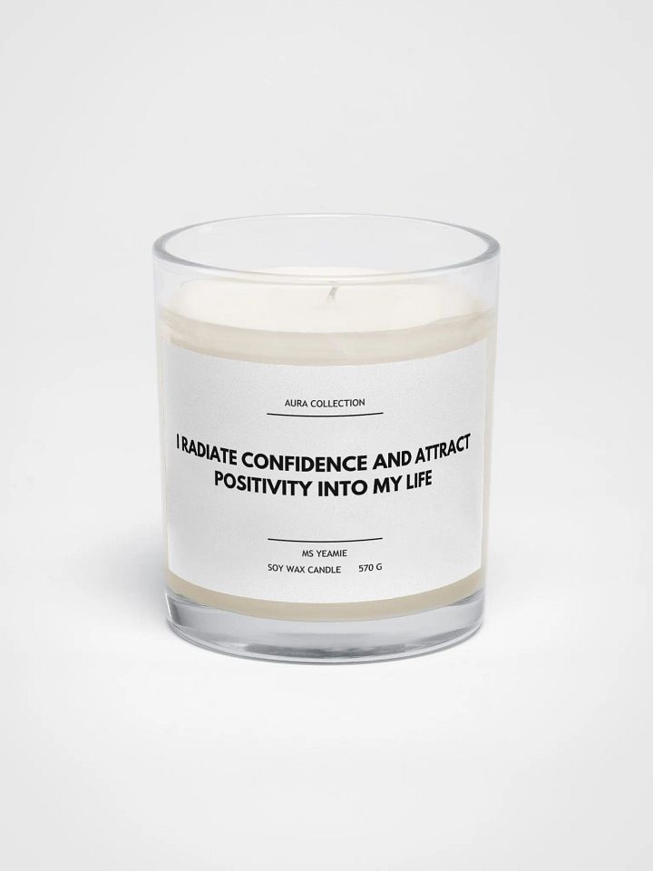 AURA COLLECTION Soy Wax Candle: Radiate Confidence product image (1)