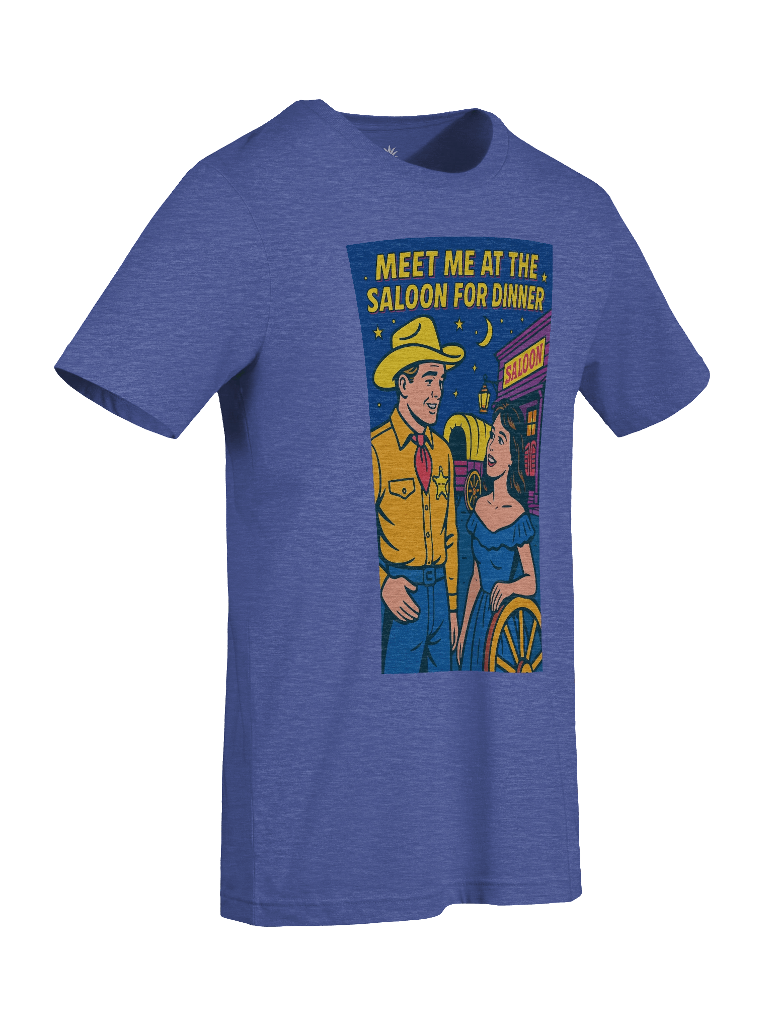 Meet Me at the Saloon for Dinner Cowboy Texas Concert Tee Fit Unisex T-Shirt product image (69)