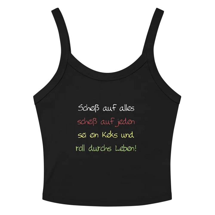 Frauen Tank Top Scheiß auf alles product image (2)