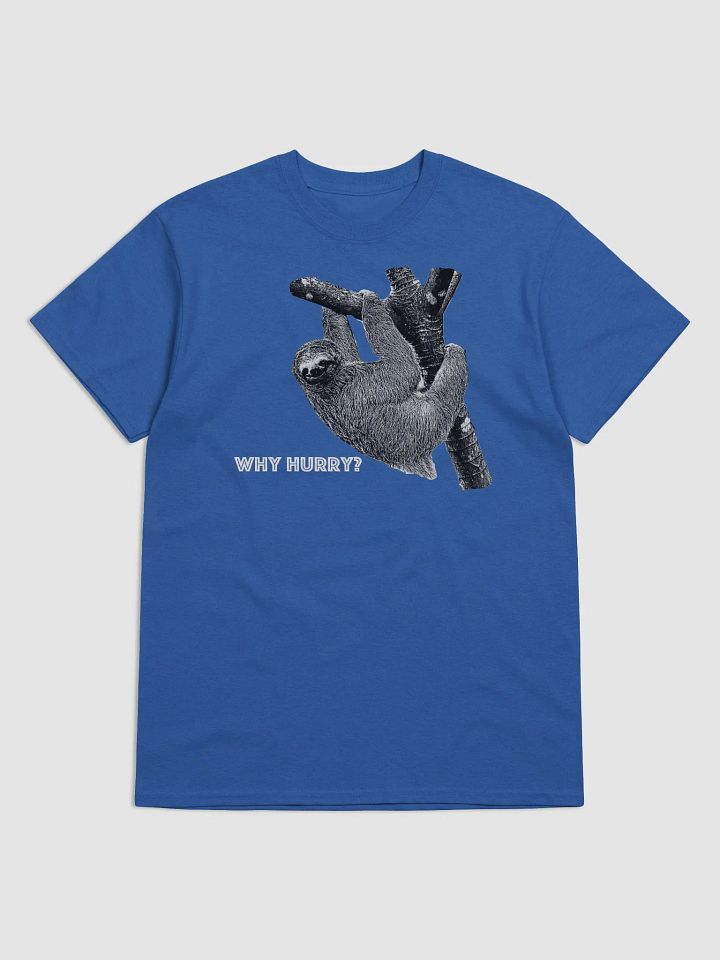 Lunch Therapy Sloth - Why Hurry? - Perfect Weight® Tee product image (1)