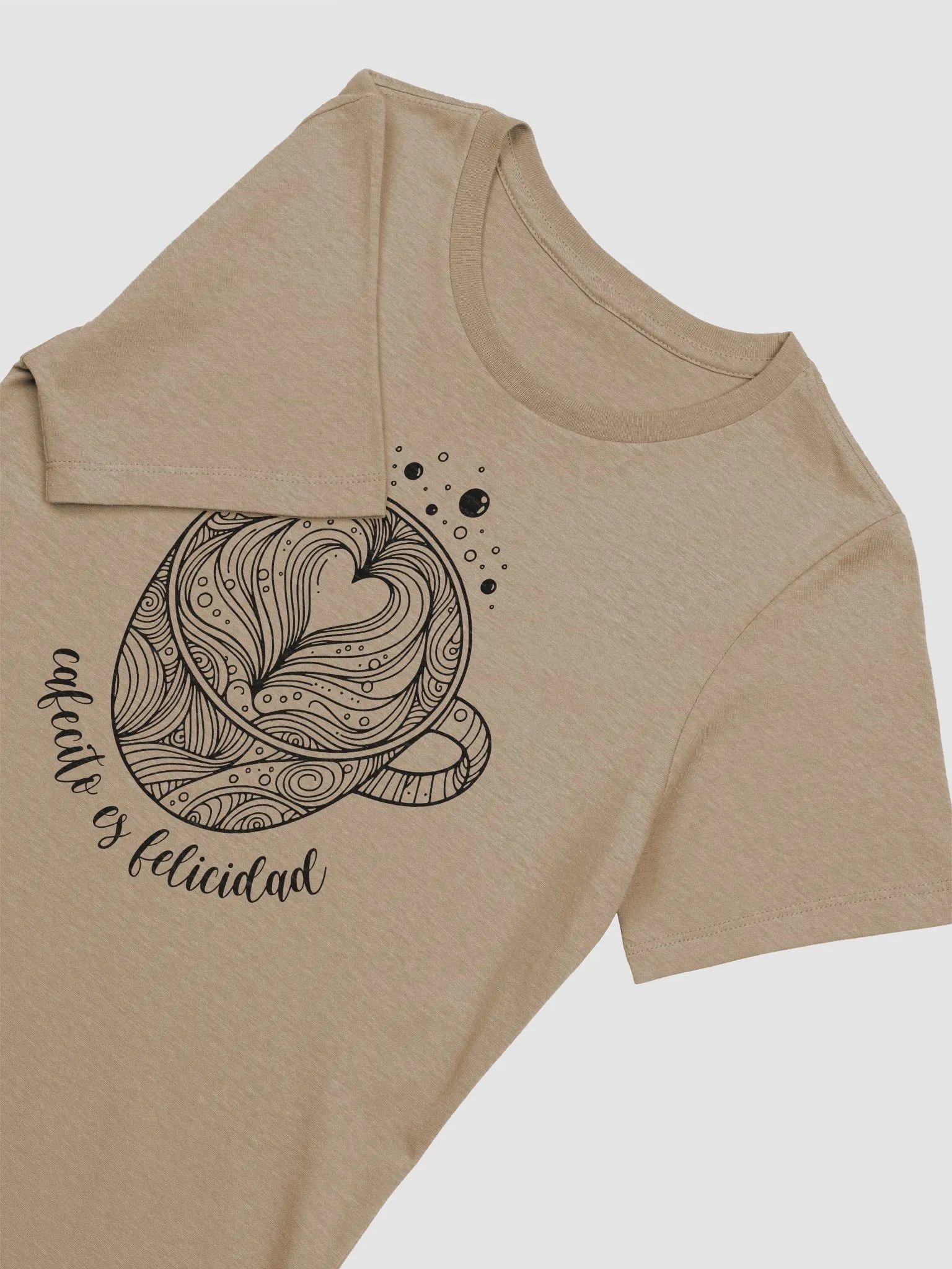 Cafecito Es Felicidad Camiseta de Mujer product image (2)
