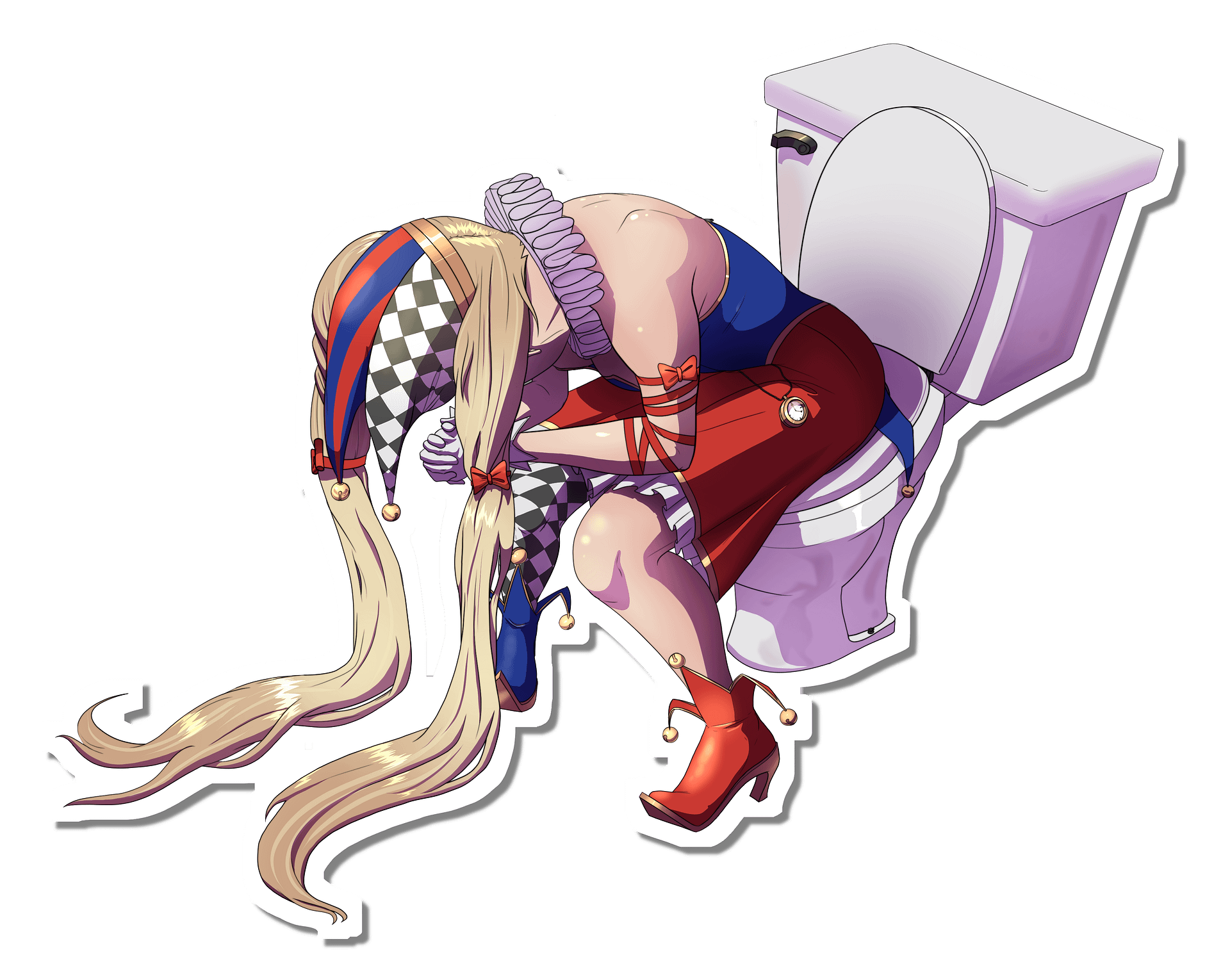 Hot Girl IBS Sticker product image (7)