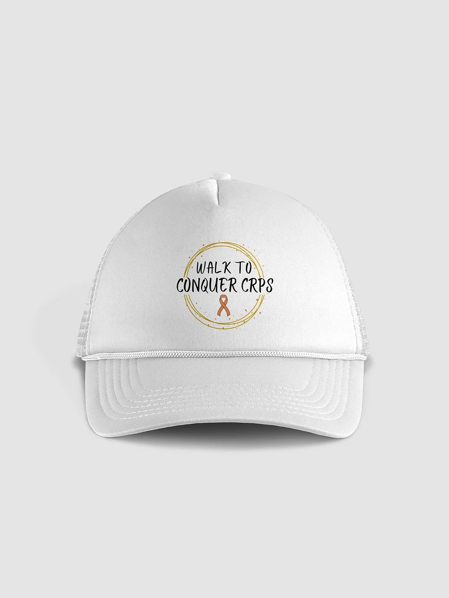 OFFICIAL Walk to Conquer CRPS Hat- Black Print product image (1)