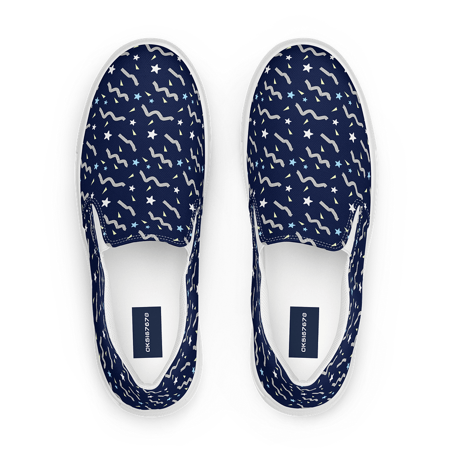 Starry Night Sky Women's Slip-On Shoes product image (1)