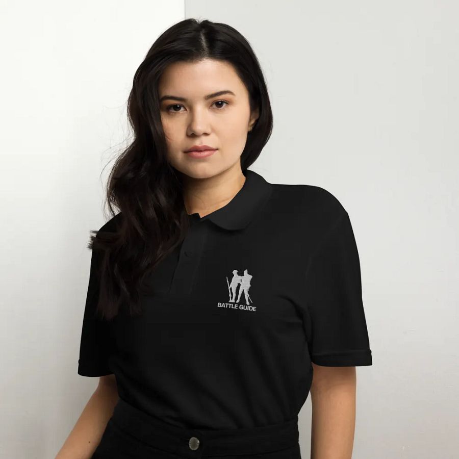 Battle Guide Polo Tshirt | Embroidered product image (12)
