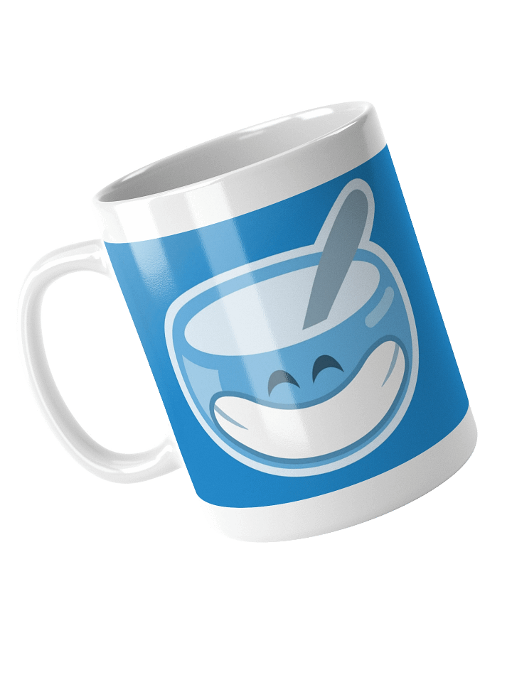 Keep Calm Cheeky Smile Mug Blue product image (1)