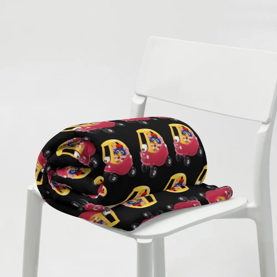 Black Rochester Toy Car Blanket product image (7)