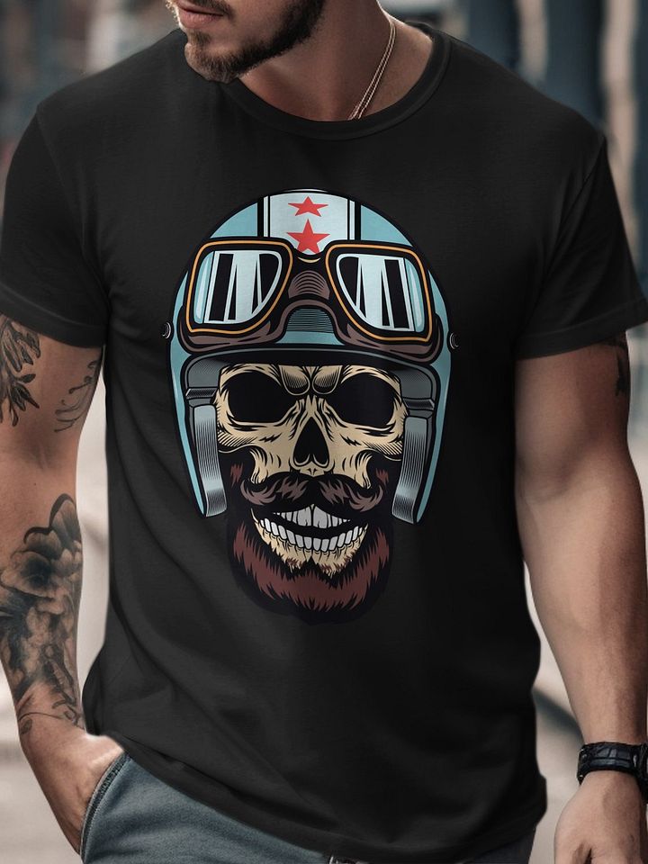 The Bearded Biker Skull product image (2)
