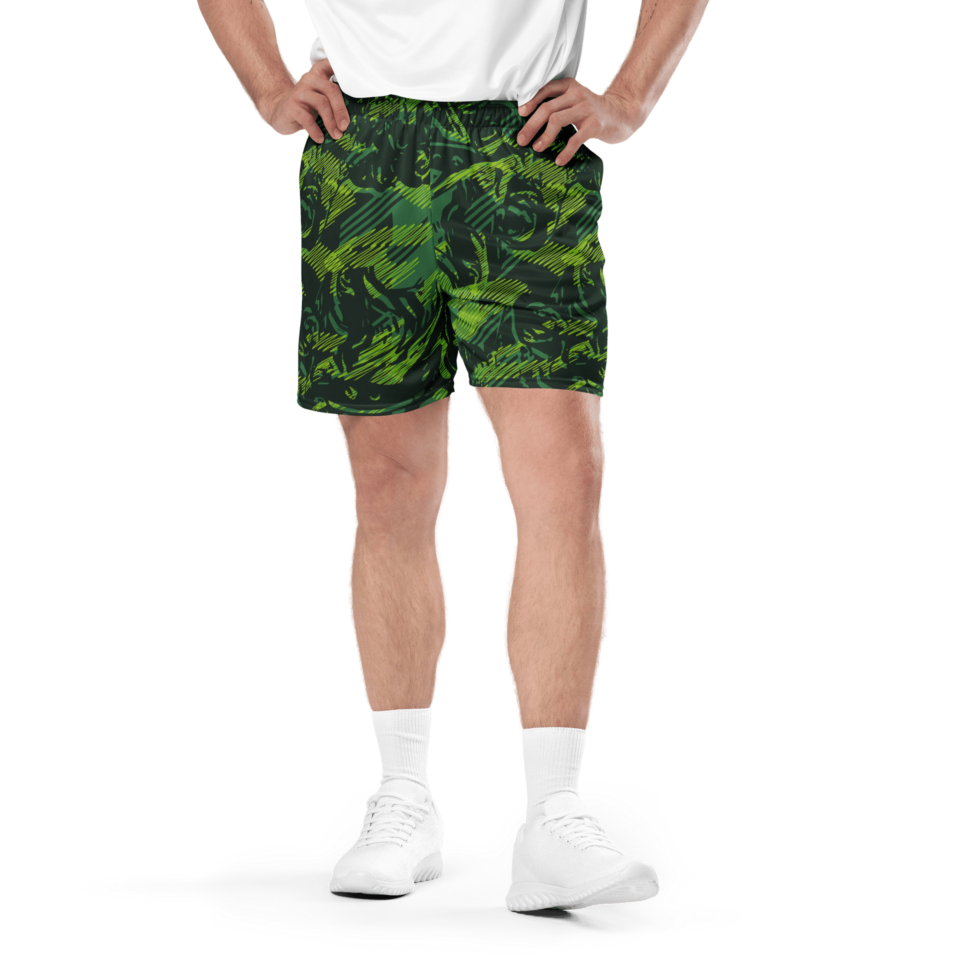 Green Impact | Recycled Unisex Mesh Shorts product image (2)