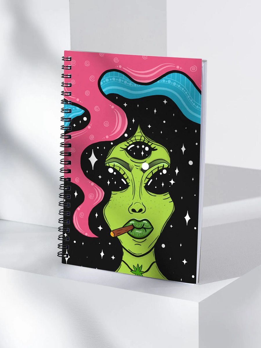 Alien Lady Notebook product image (4)