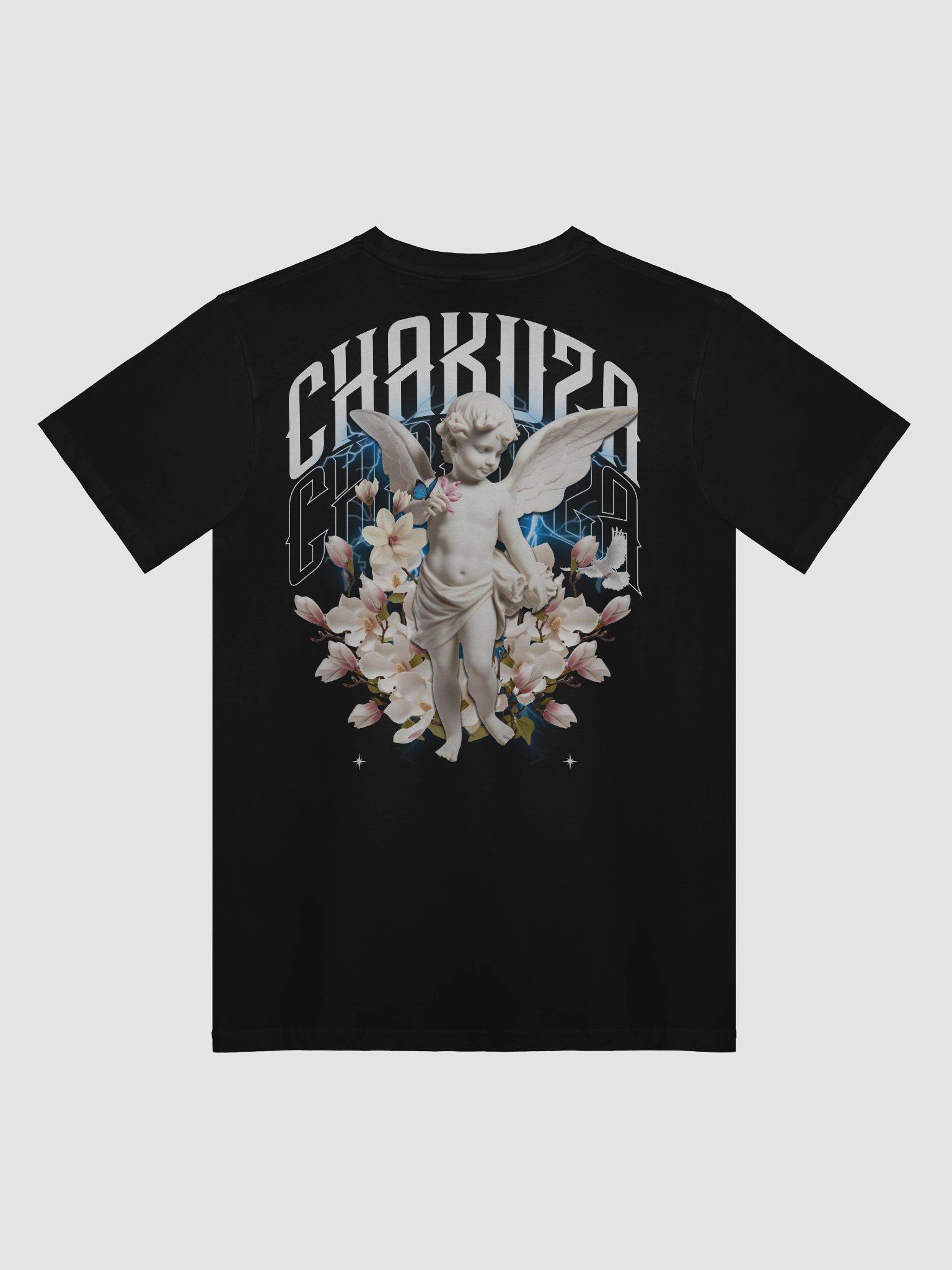 CHAKUZA – Angel Energy Tee (Front & Back Print) product image (6)