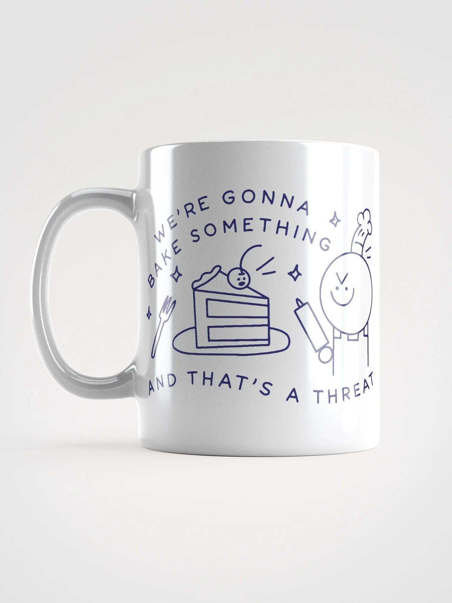 'And That's a Threat' Mug product image (6)
