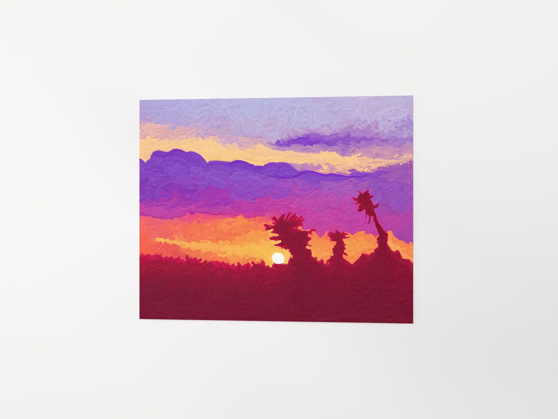 Brush Dancing in the Evening Light Poster product image (5)