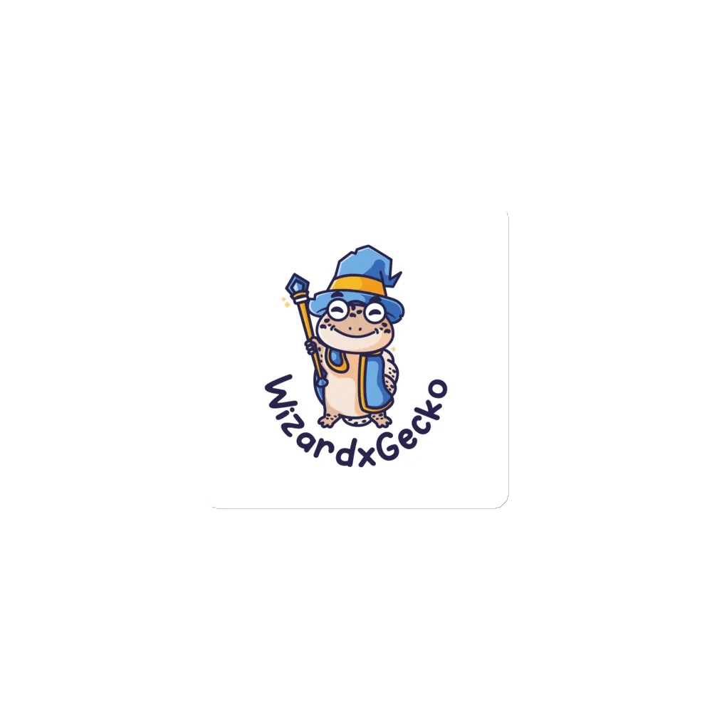 WizardxGecko Die-Cut Magnets product image (1)