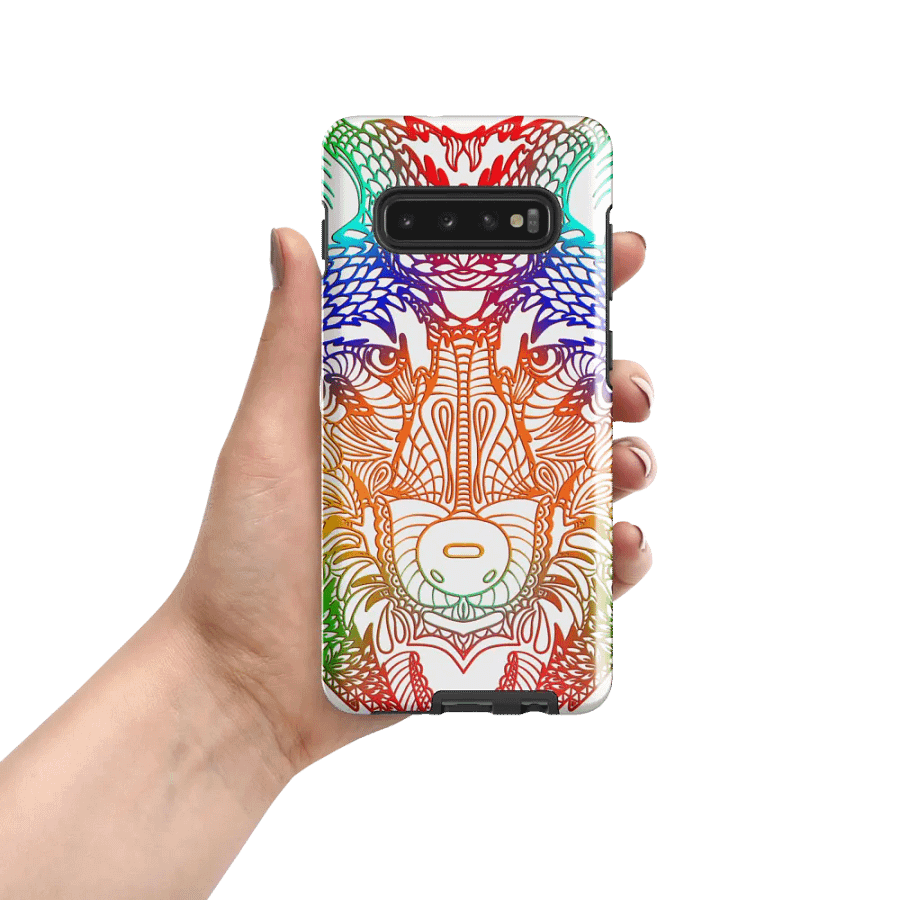 Wolf Head Mandala Phone Case product image (11)