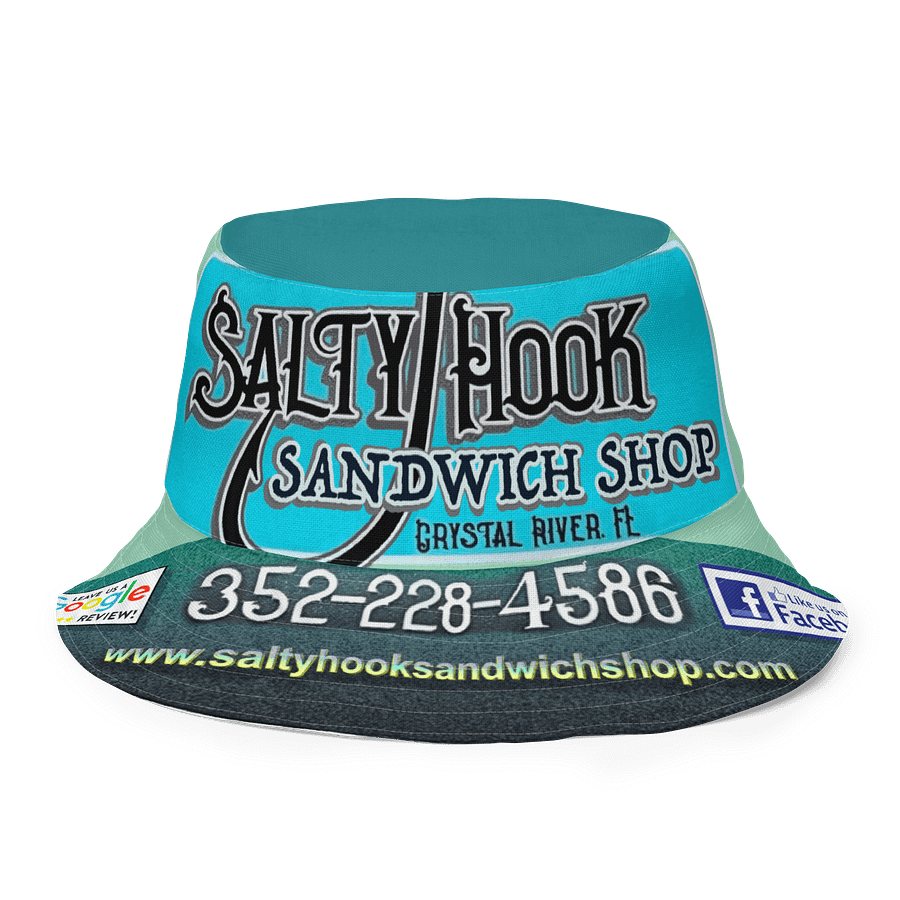 Salty Hook Reversible Bucket Hat product image (1)