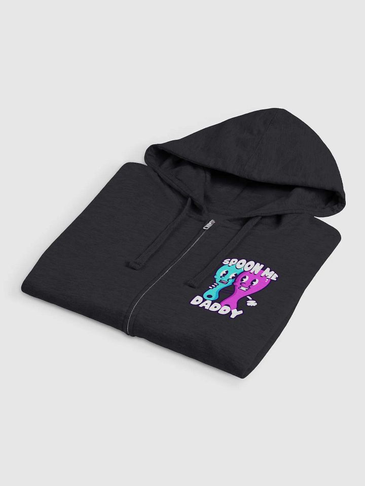 SPOON ME DADDY FLEECE ZIP UP HOODIE product image (5)