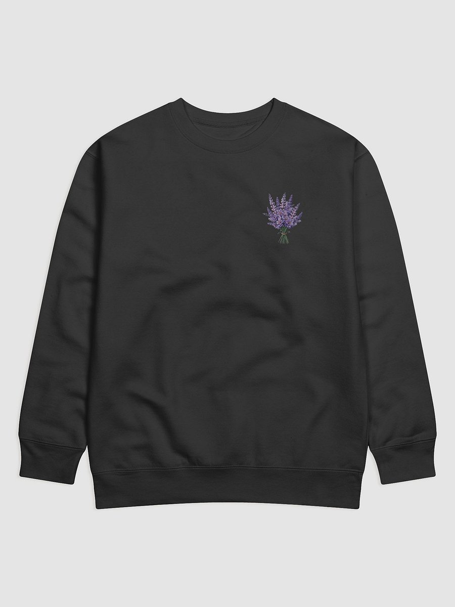 Lavender Bouquet Sweatshirt – Cotton Crewneck product image (5)