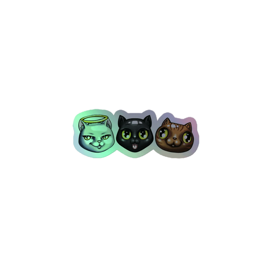 Sticker Cats - Holo product image (1)