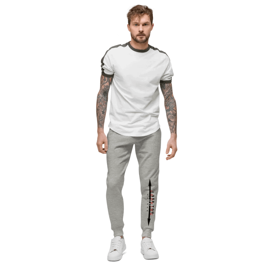 I SEE YOU LOOKING GREY SWEATS product image (3)