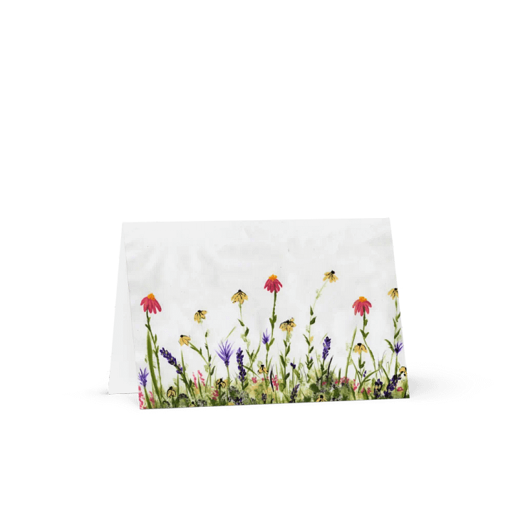 Field of Wildflowers - Greeting Card product image (1)