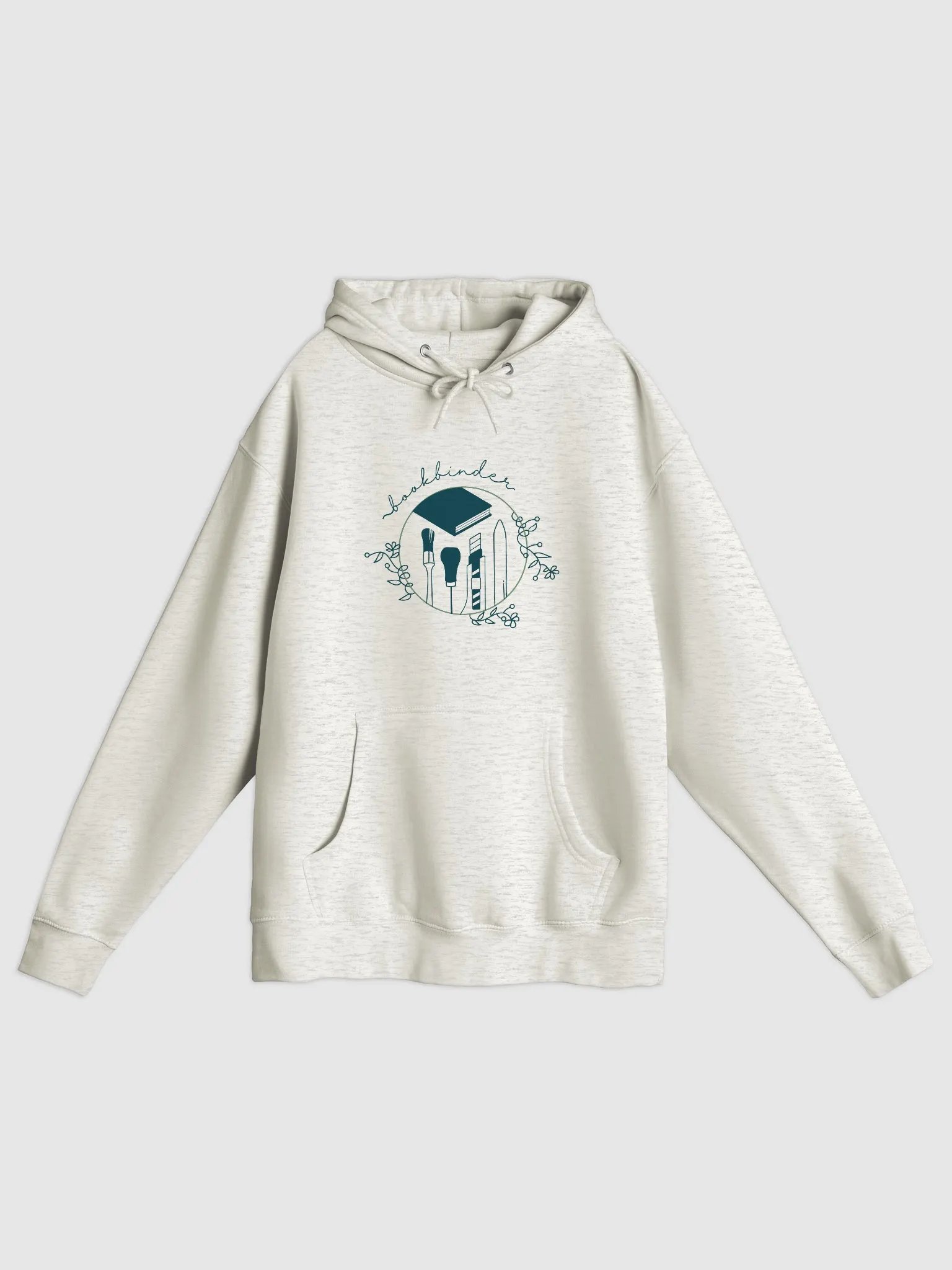 Bookbinder Hoodie - Oatmeal Heather product image (1)