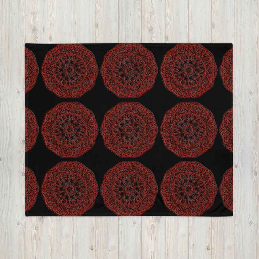 Mandala Magic Throw Blanket product image (3)