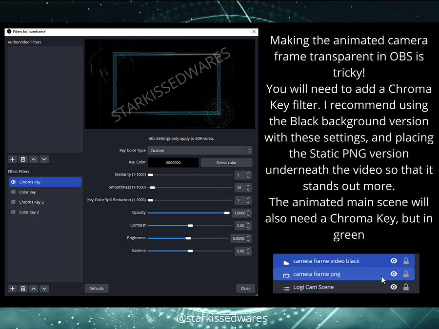 Celestial Galaxy Taken Awoken Destiny 2 Inspired Animated Twitch Overlay Streamer Package product image (5)