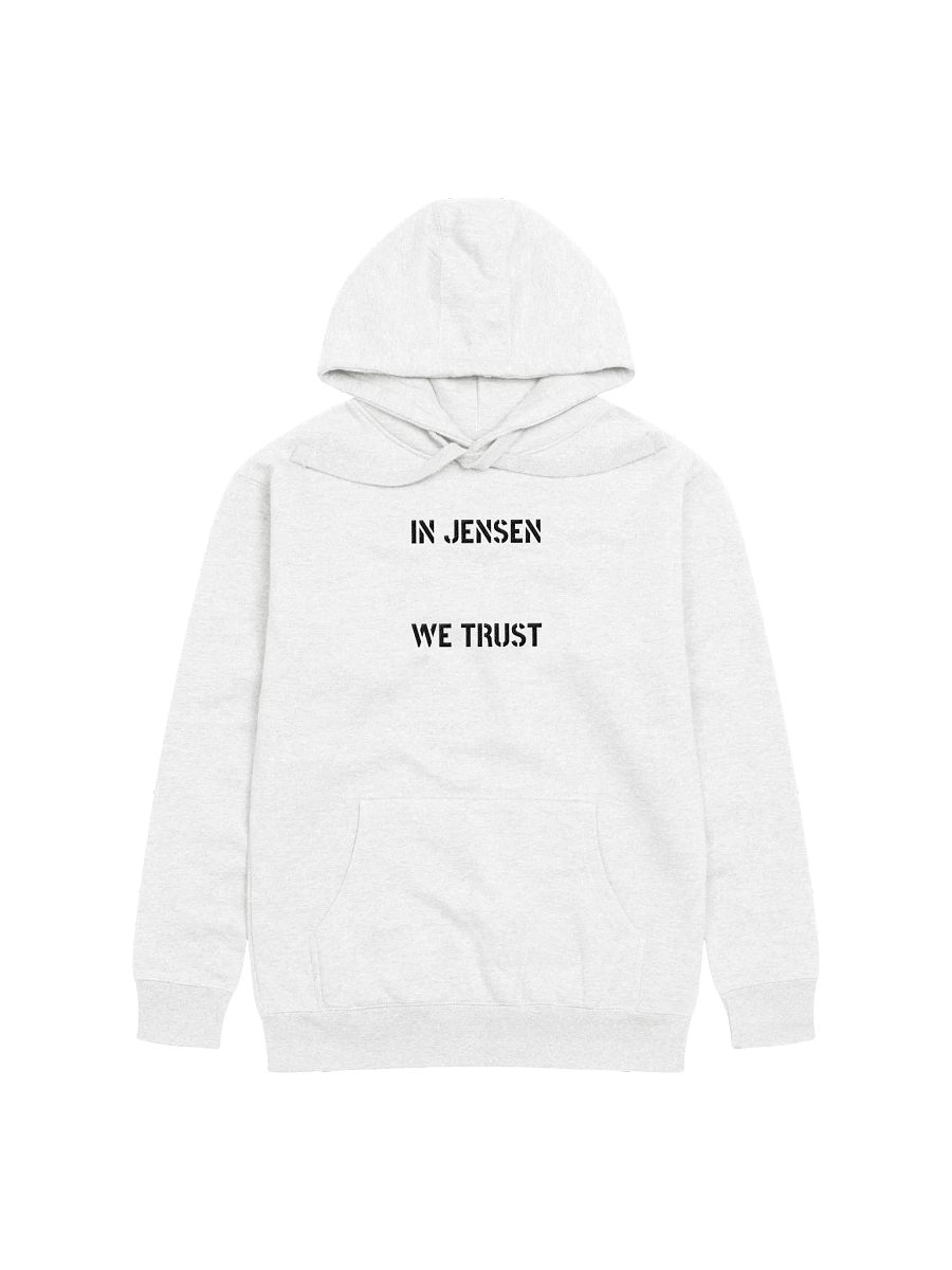 $NVDA Hoodie - In Jensen We Trust product image (5)
