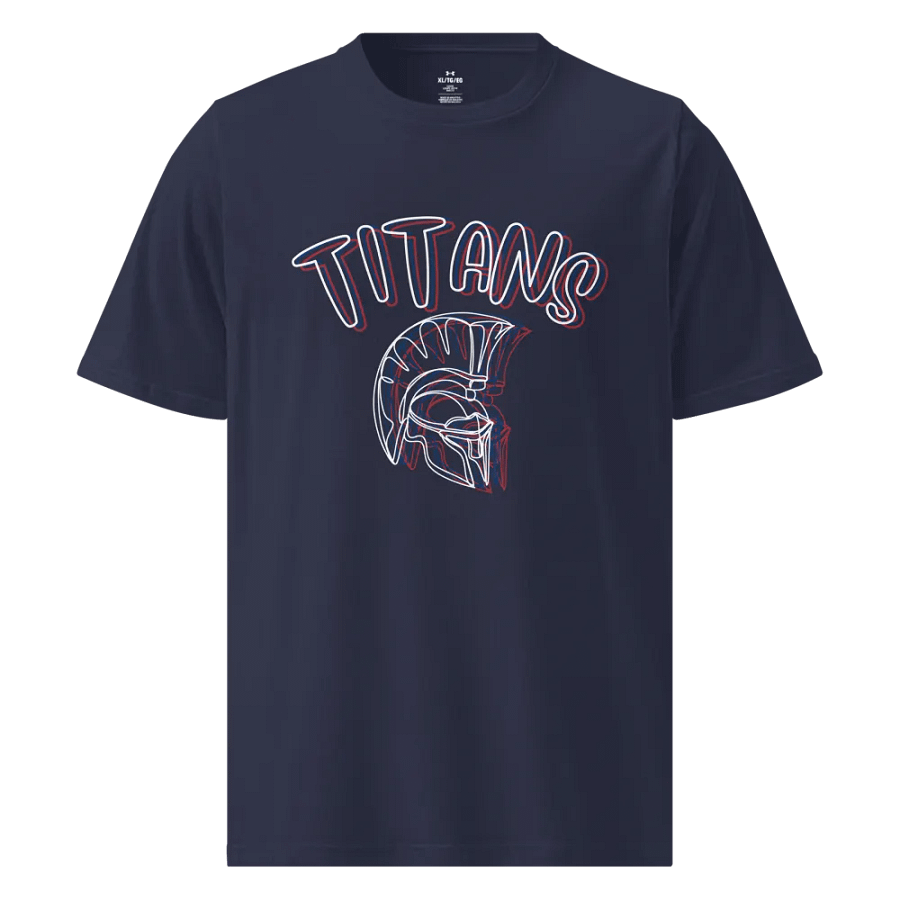 💙💥 Bettye Myers Titans Under Armour T-Shirt 💥💙 "One Heartbeat" Edition 🫀 product image (1)