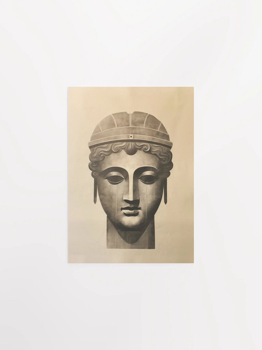 Academia Allure: Helmet Warrior Art Print product image (5)
