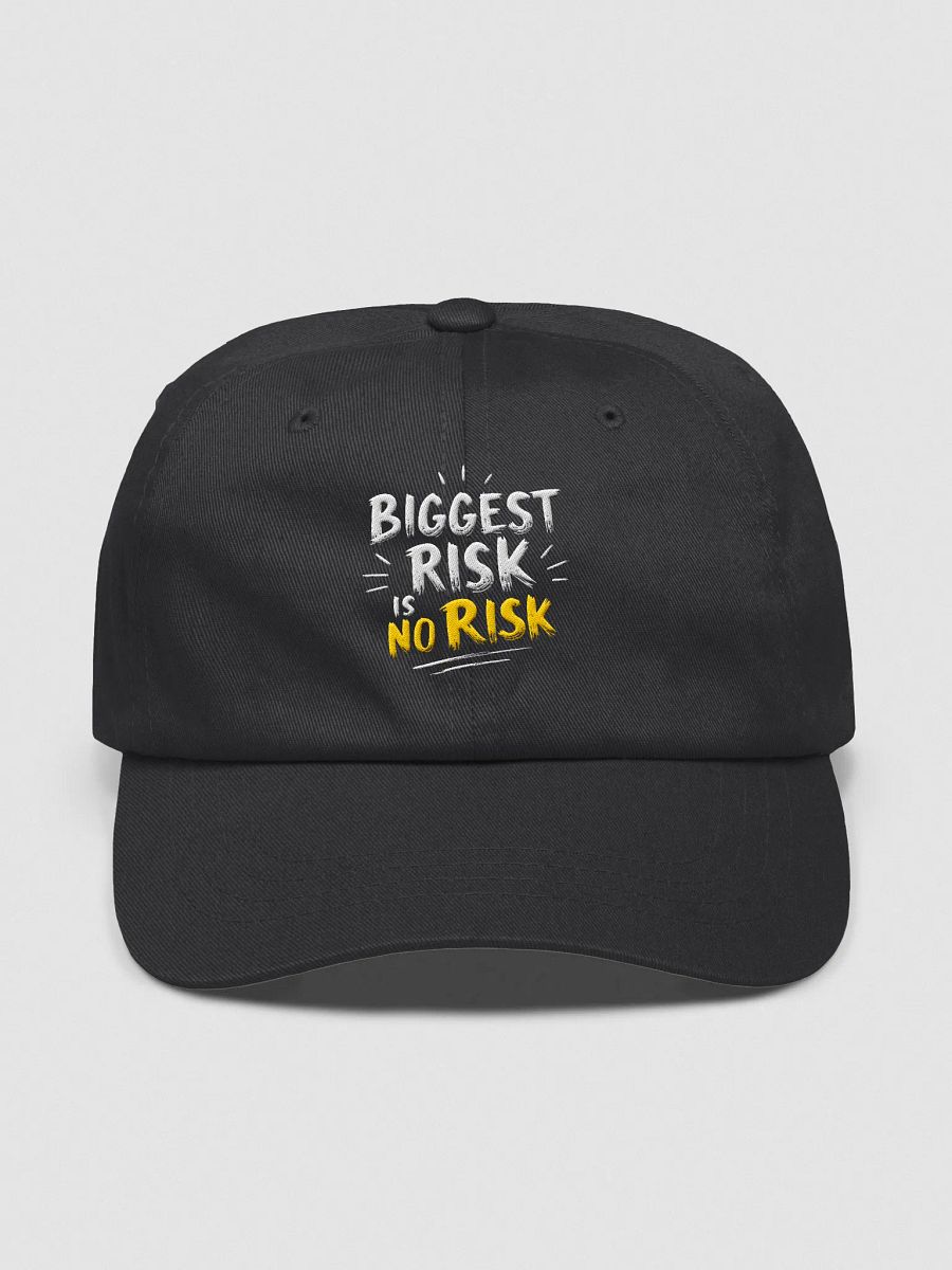 Embrace the Power of Fearless Ambition: Biggest Risk is No Risk – The Ultimate Mark Zuckerberg Inspired Hat to Ignite Your Bold Journey! product image (1)
