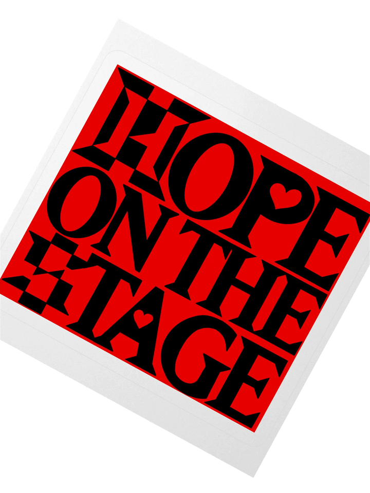 HOPE ON THE STAGE - J-HOPE - HOBI STICKER product image (2)