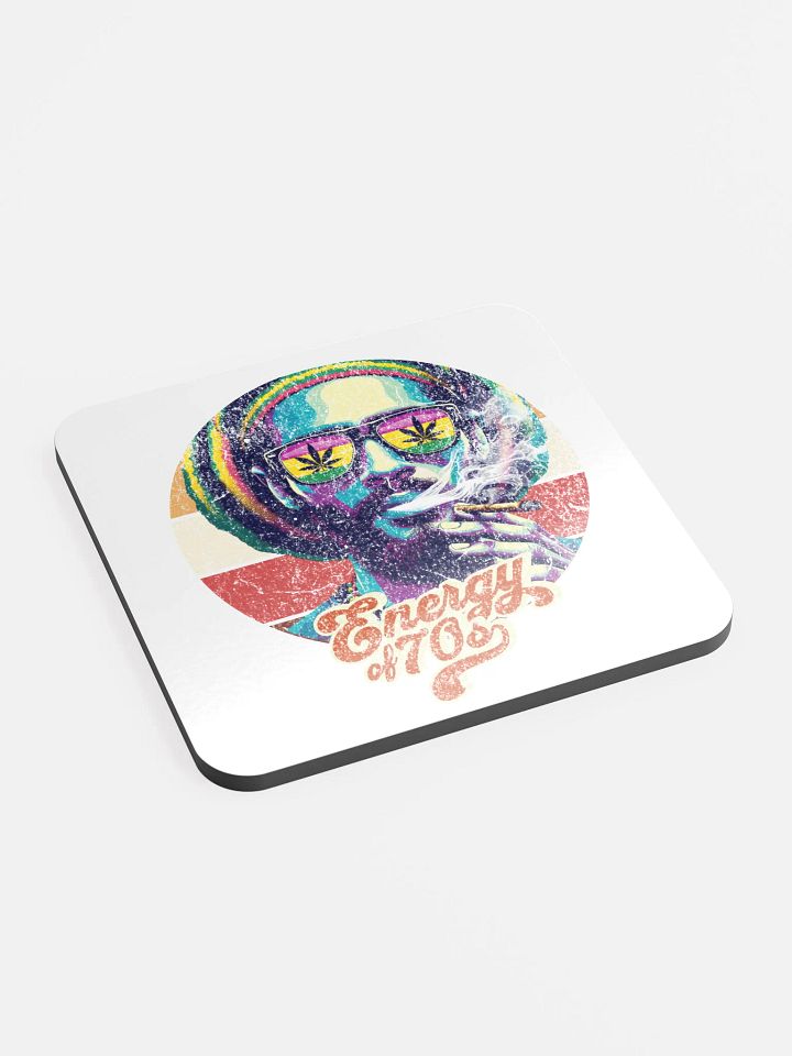 Reggae Vibes Cork Coaster product image (2)