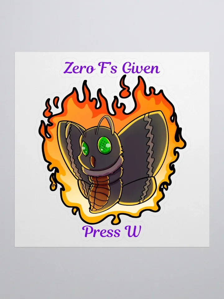 Zero F's Given Sticker product image (1)