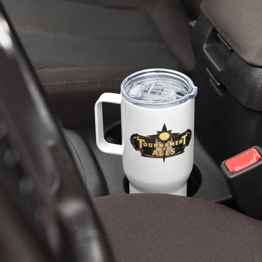 Tournament of Ages - Full Logo - Tumbler w/Handle product image (8)